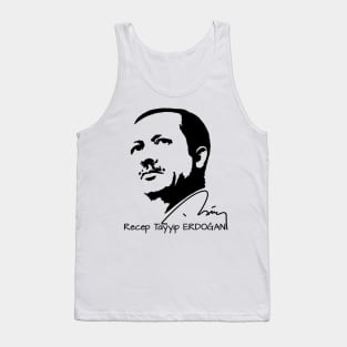 Recep Tayyip Erdogan - The President of Turkiye (W) Tank Top